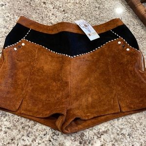 Endless Rose Suede Shorts